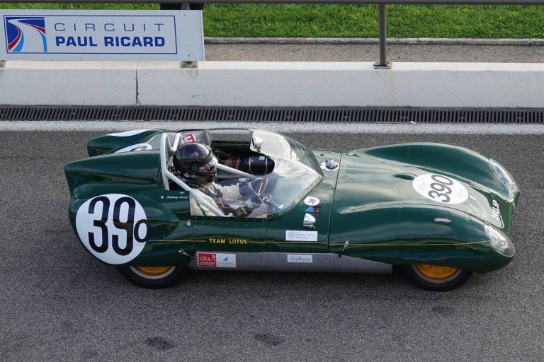Lotus Eleven châssis 515 n° 39 en course