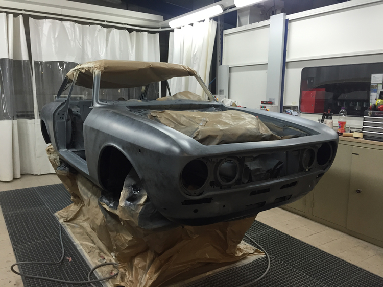 restauration alfa romeo 2000 coupe bertone 30
