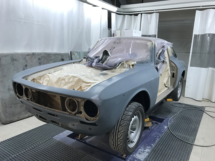 restauration alfa romeo 2000 coupe bertone 31