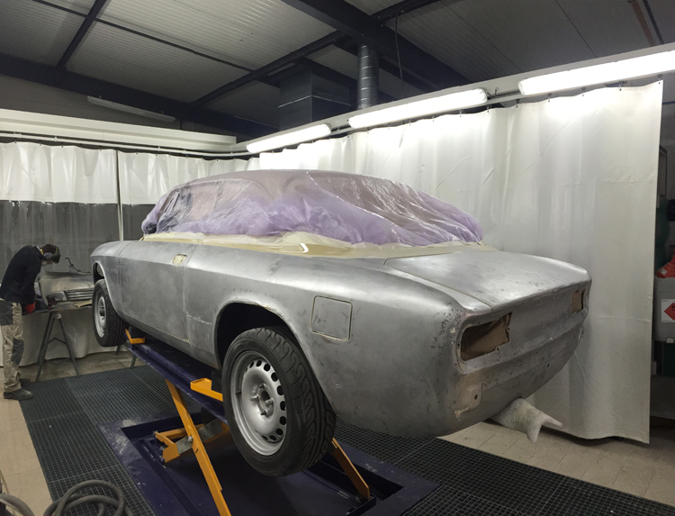 restauration alfa romeo 2000 coupe bertone 6