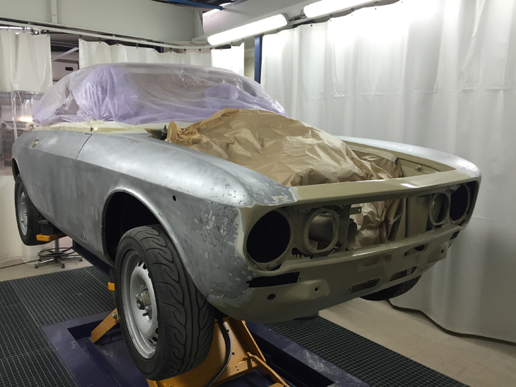 restauration alfa romeo 2000 coupe bertone 8