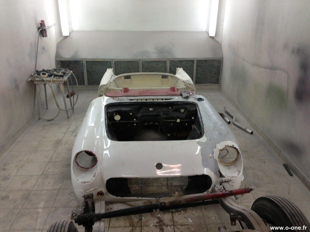 restauration corvette c1 1954 12
