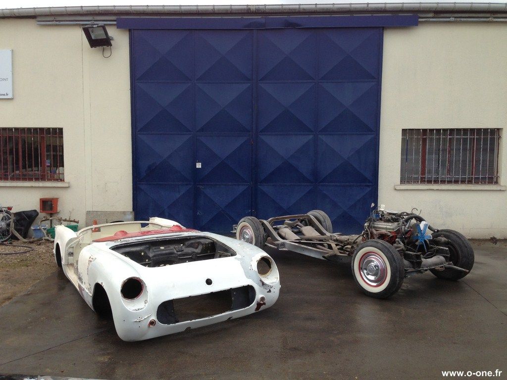 restauration corvette c1 1954 17