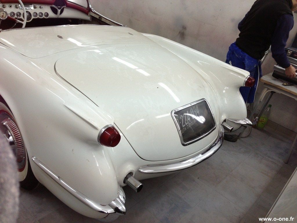 restauration corvette c1 1954 3