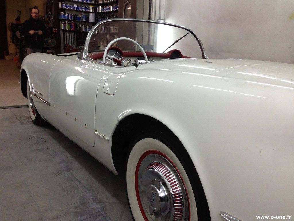 restauration corvette c1 1954 4