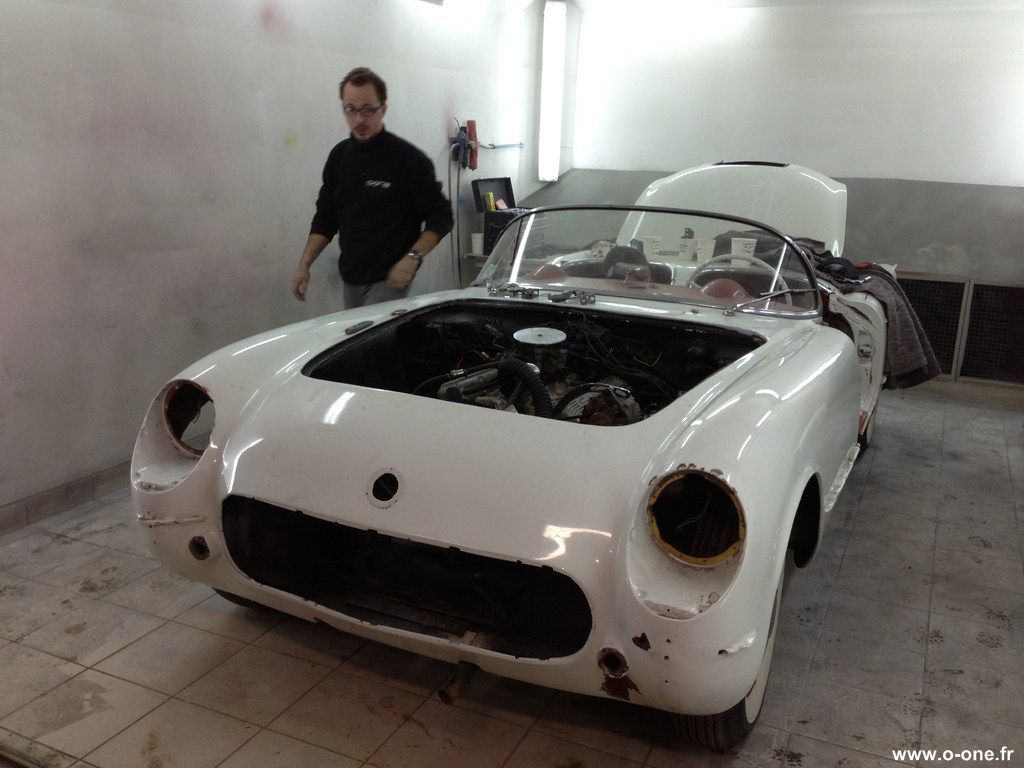 restauration corvette c1 1954 7