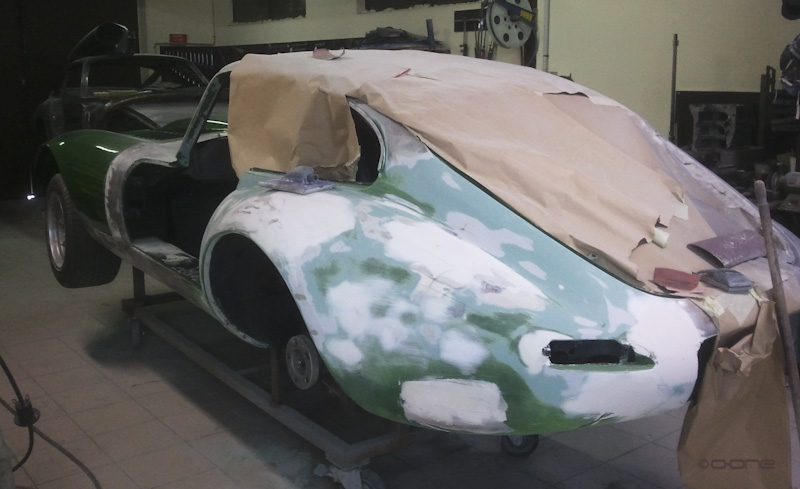 restauration jaguar type e course 1962 9 1