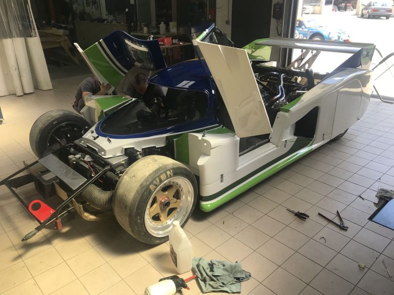 Lola T600 HU3 dans sa livrée des 24 Heures du Mans 1981, restaurée par O-ONE, photographie 14 sur 30