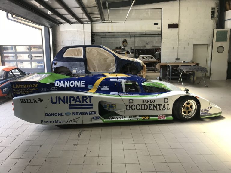 Lola T600 HU3 dans sa livrée des 24 Heures du Mans 1981, restaurée par O-ONE, photographie 20 sur 30
