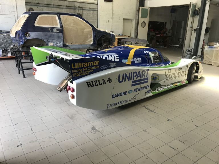 Lola T600 HU3 dans sa livrée des 24 Heures du Mans 1981, restaurée par O-ONE, photographie 21 sur 30