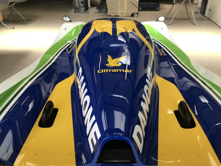 Lola T600 HU3 dans sa livrée des 24 Heures du Mans 1981, restaurée par O-ONE, photographie 22 sur 30