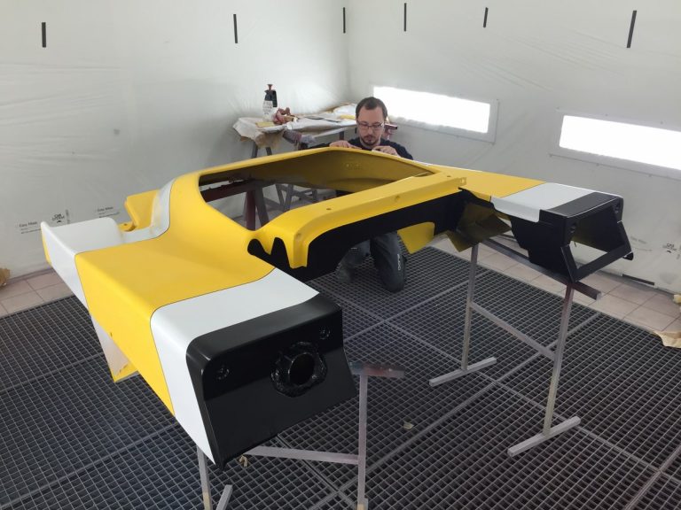 Lucchini SP91 n° 35 jaune, livrée Cervati, restaurée par O-ONE, photographie 11 sur 24