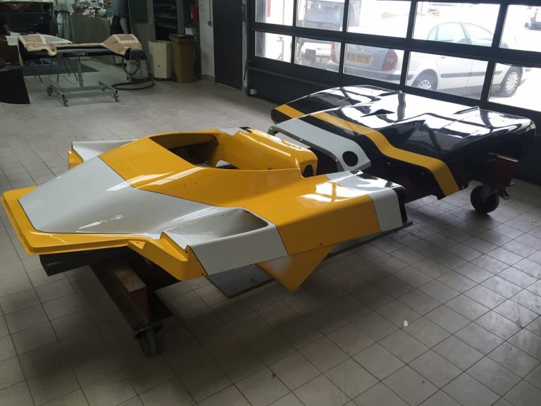 Lucchini SP91 n° 35 jaune, livrée Cervati, restaurée par O-ONE, photographie 13 sur 24