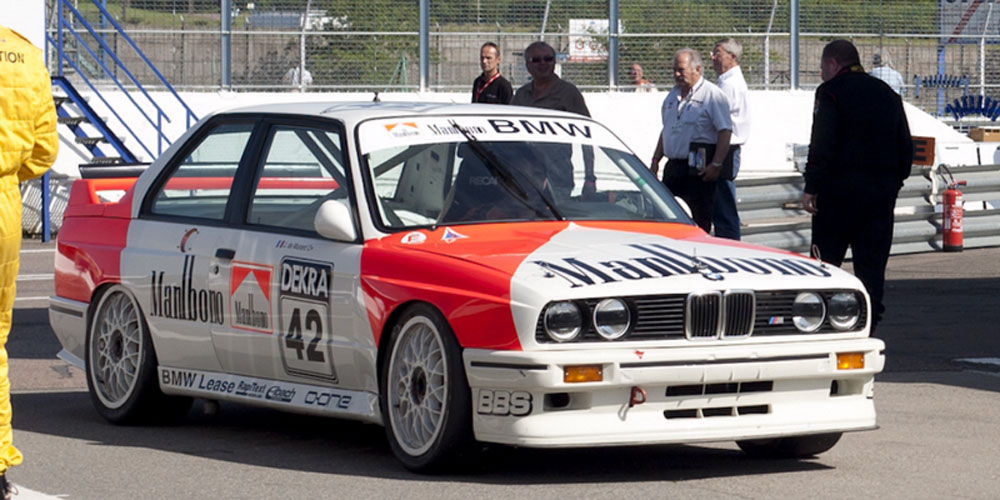 BMW M3 E30 DTM de 1991 restaurée par O-ONE