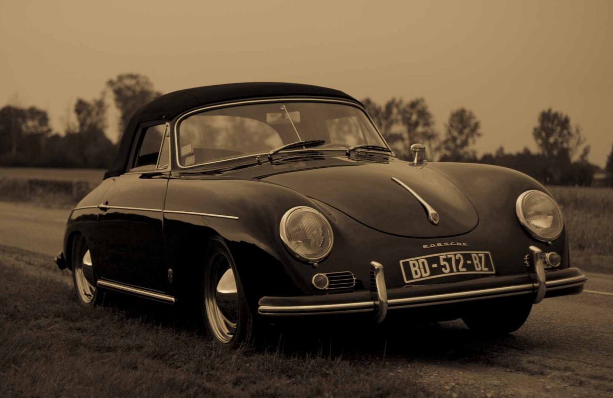 restauration carrosserie Porsche 356 A Cabriolet 1959