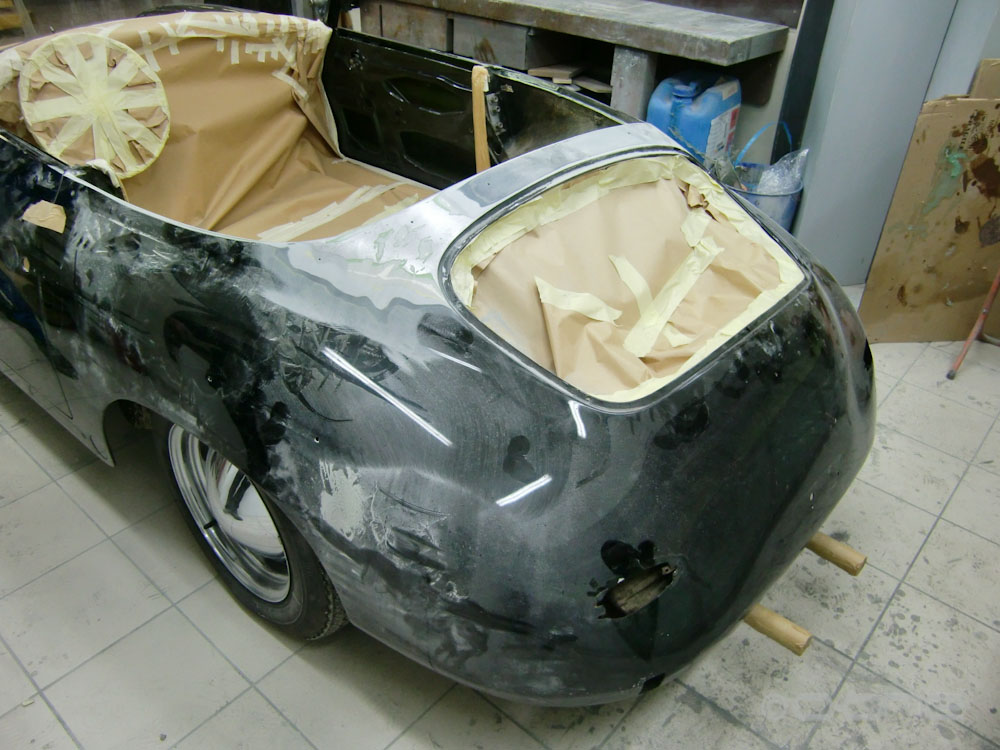 restauration porsche 356 cabriolet 1959 2