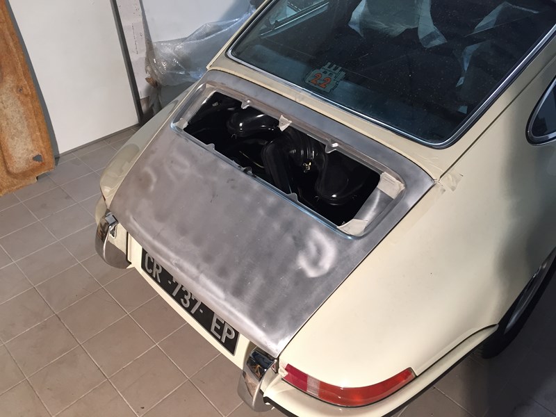 restauration porsche 911 e 22 coupe 1970 30