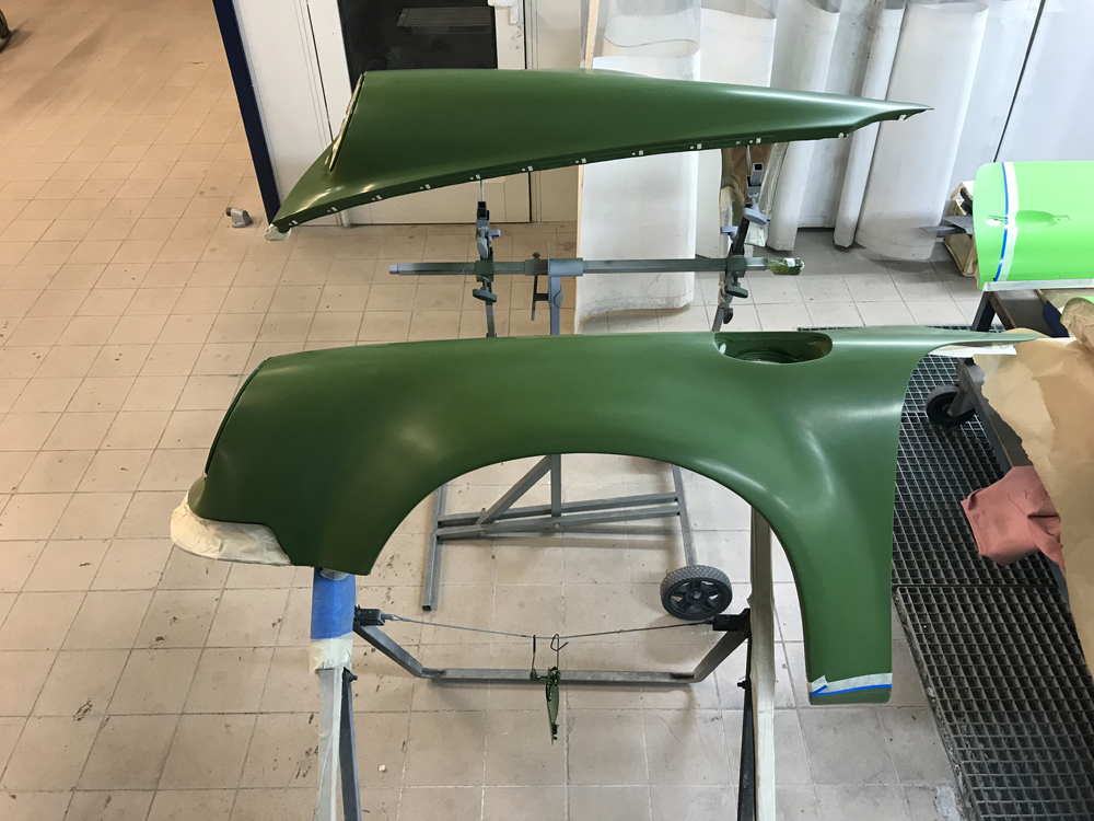 restauration porsche 911 st replica 100