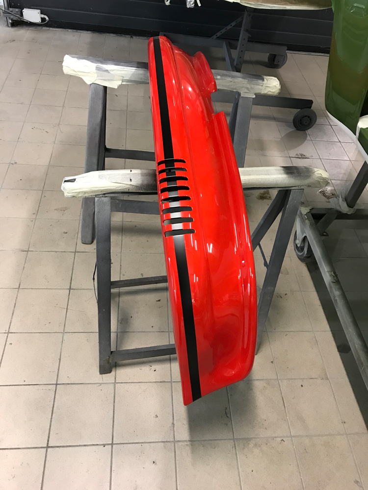 restauration porsche 911 st replica 107