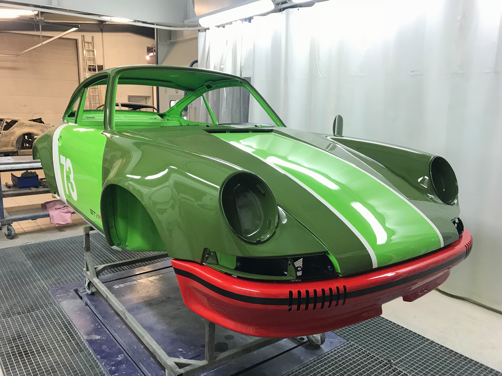 restauration porsche 911 st replica 108