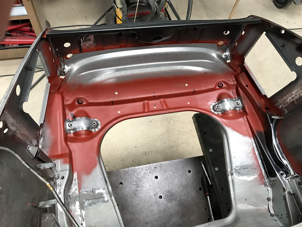 restauration porsche 911 st replica 26