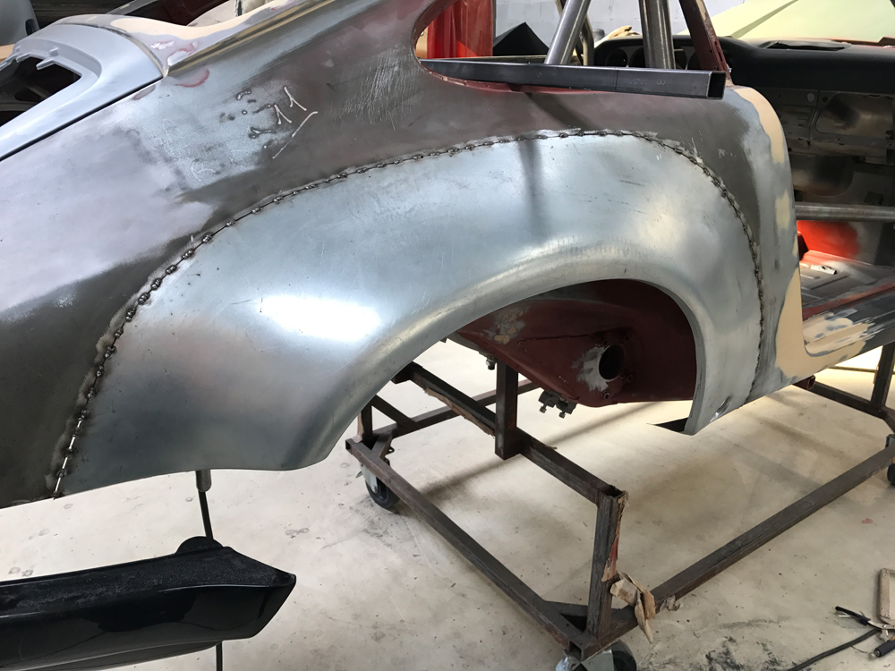 restauration porsche 911 st replica 75