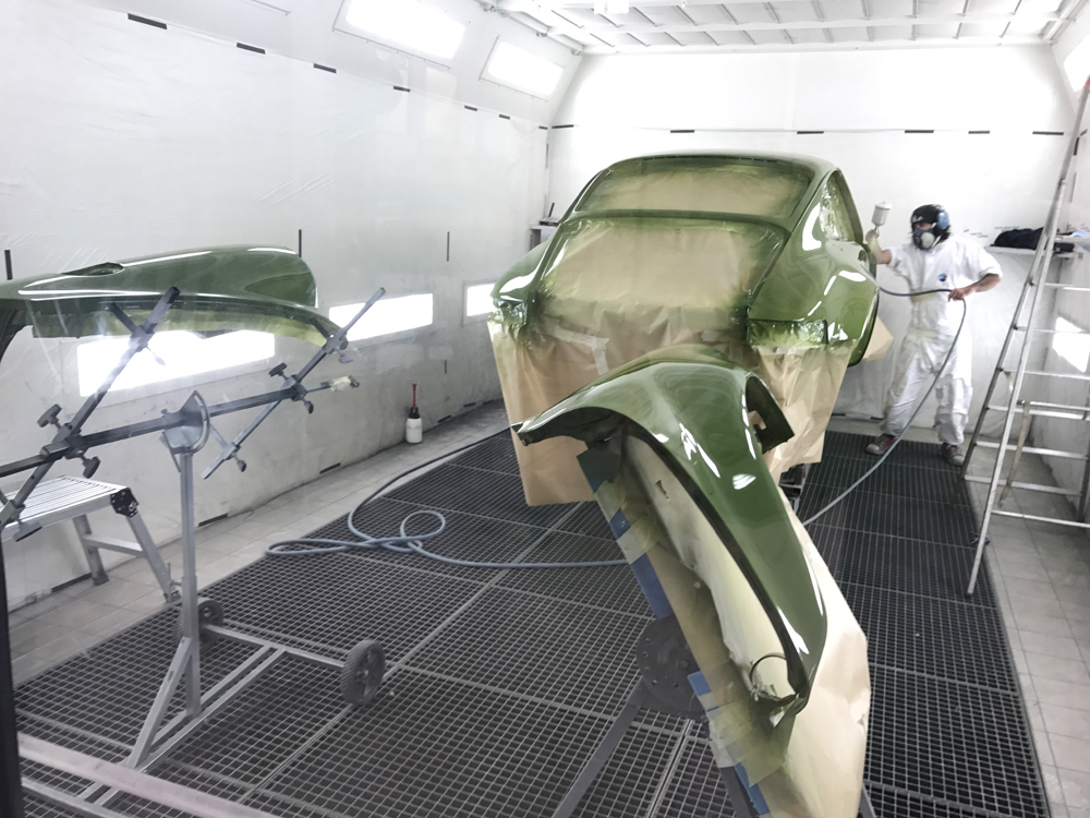 restauration porsche 911 st replica 91