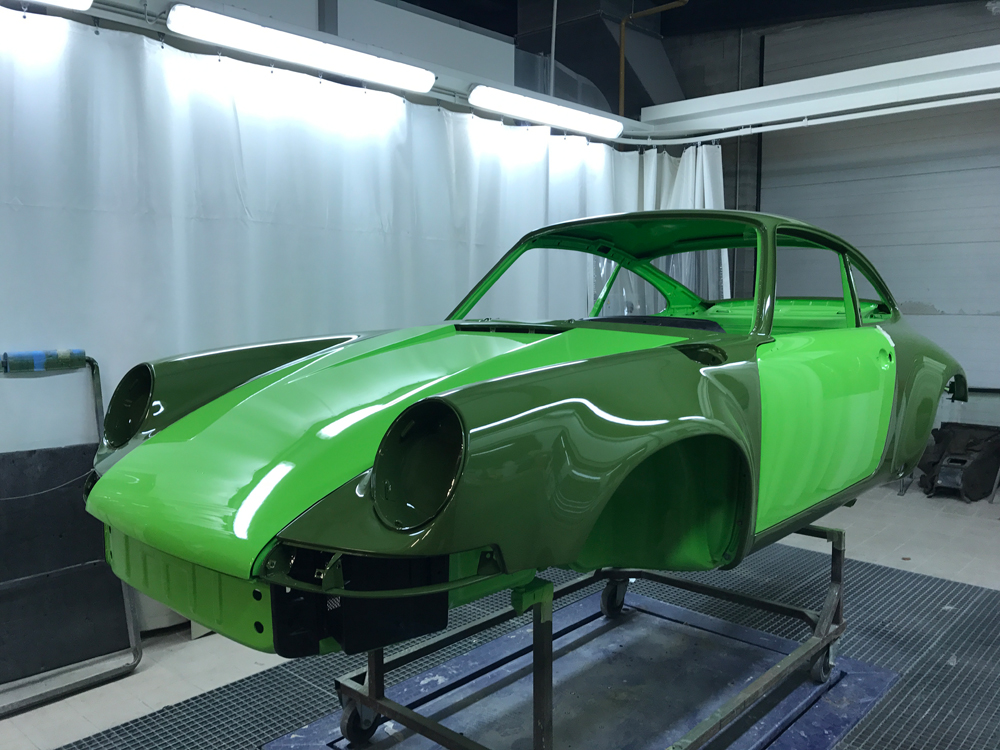 restauration porsche 911 st replica 93