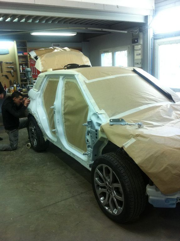 restauration range rover evoque 5