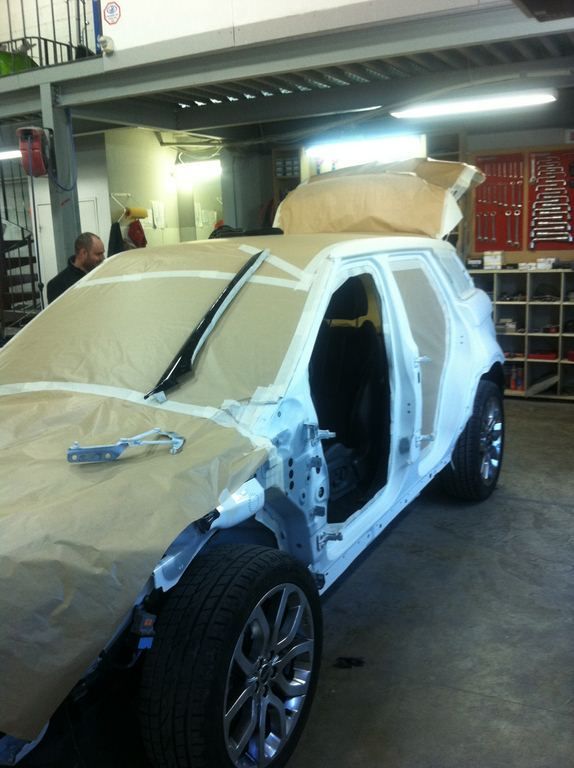 restauration range rover evoque 6