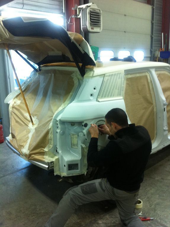 restauration range rover evoque 7