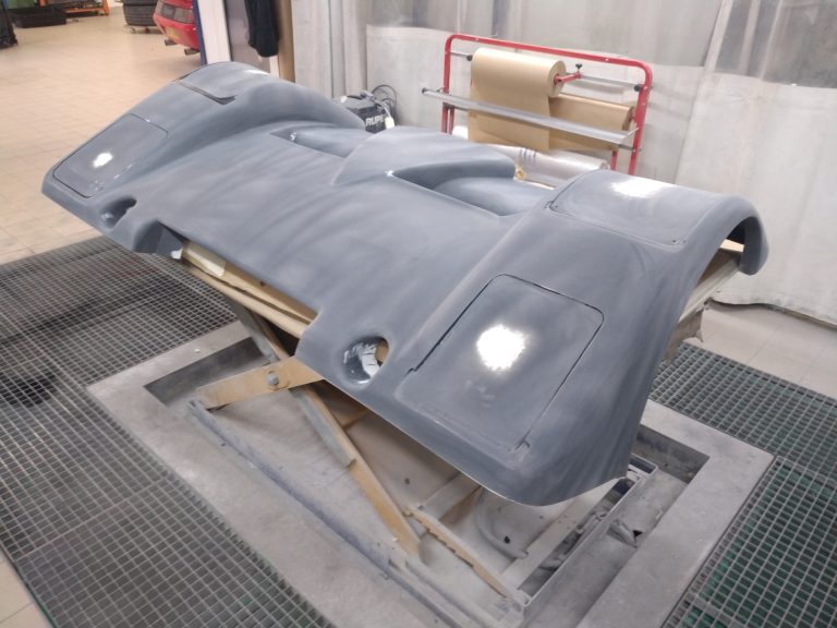 Maquette du capot avant de la Riley & Scott Mk III