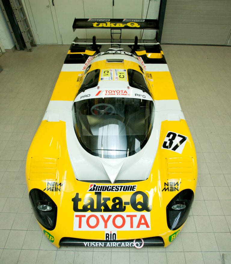Toyota 88C no. 37 in Taka-Q livery, bodywork restored by O-ONE, photographie 49 sur 57