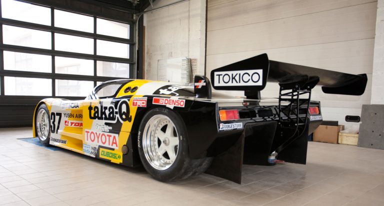 Toyota 88C no. 37 in Taka-Q livery, bodywork restored by O-ONE, photographie 57 sur 57