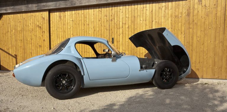 Ginetta G4 de 1965, bleu clair, roadster britannique restauré, photographie 16 sur 23