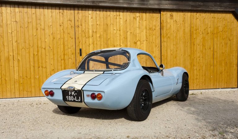 Ginetta G4 de 1965, bleu clair, roadster britannique restauré, photographie 23 sur 23